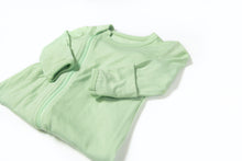 Load image into Gallery viewer, Footed Onesie - Green Sage 3M