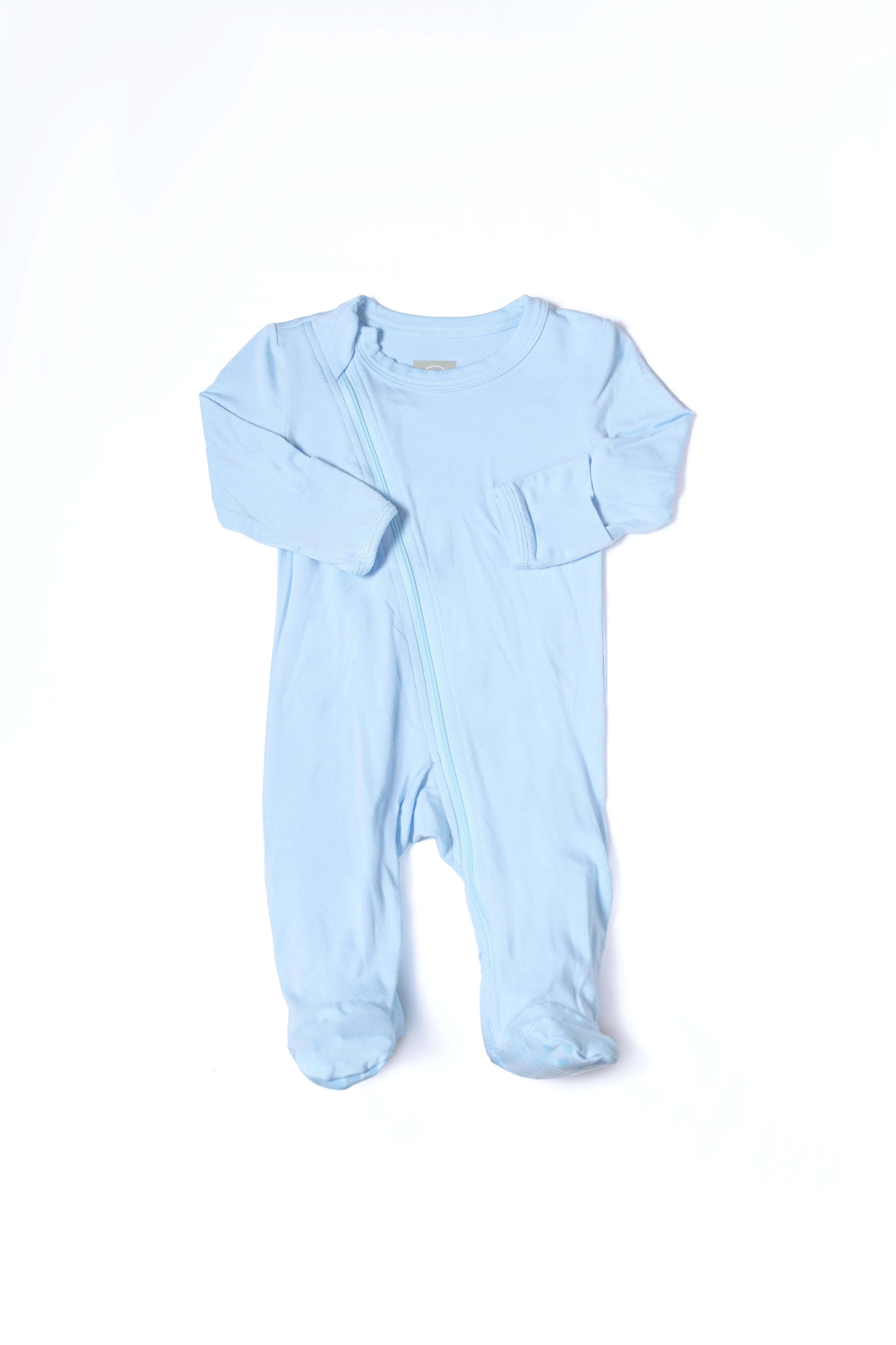 Footed 2024 baby onesie