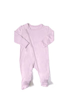 Load image into Gallery viewer, Footed Onesie - Purple Lavender 3M