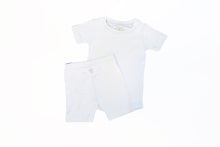 Load image into Gallery viewer, Two Piece Shorts and Tee Jammies - Grey Haze 3T
