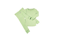 Two Piece Jammies - Green Sage 2T