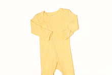 Load image into Gallery viewer, Footed Onesie - Yellow Sunshine 3M
